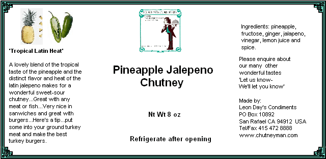 pineapple jalepeno chutney